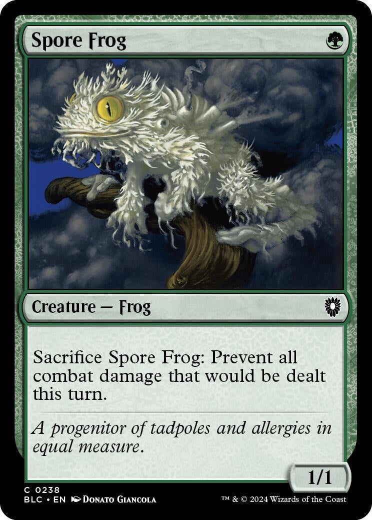 Image for Spore Frog (238) (Commander: Bloomburrow) - Magic: The Gathering