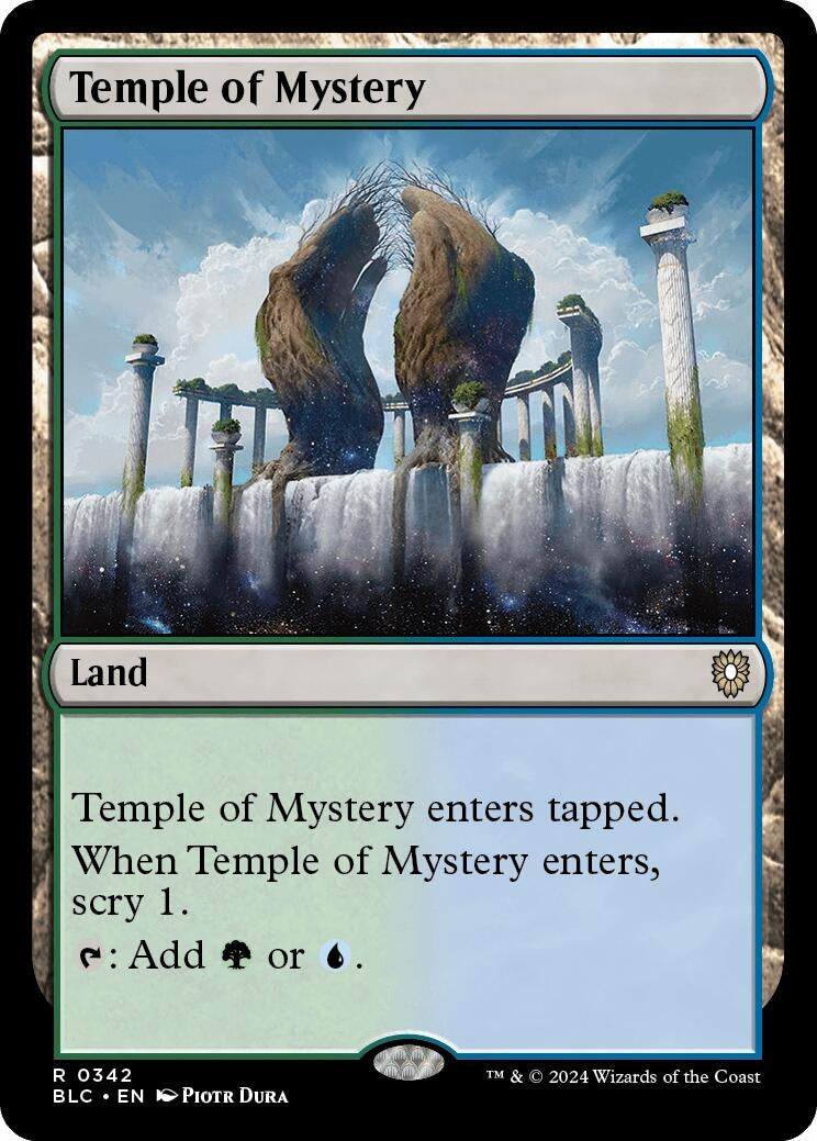 Image for Temple of Mystery (342) (Commander: Bloomburrow) - Magic: The Gathering
