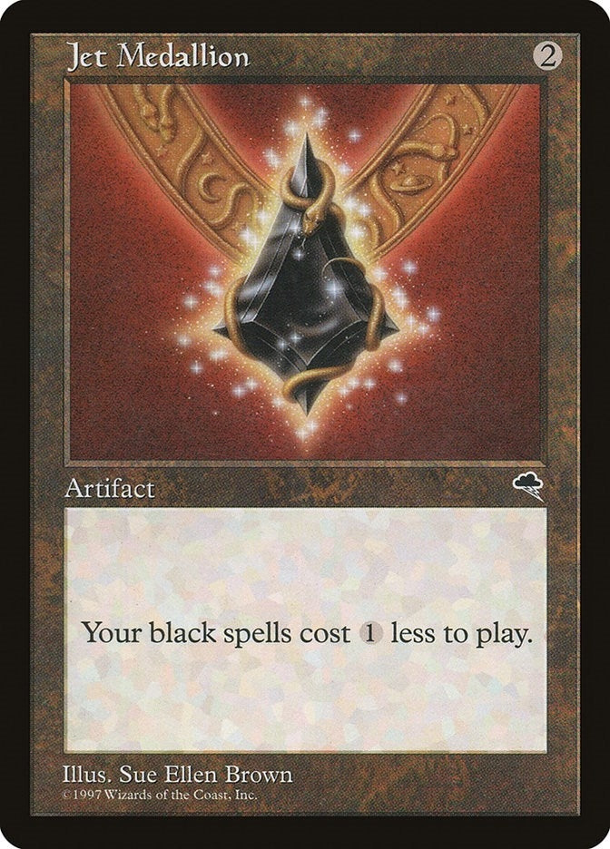 Image for Jet Medallion (292) (Tempest) - Magic: The Gathering