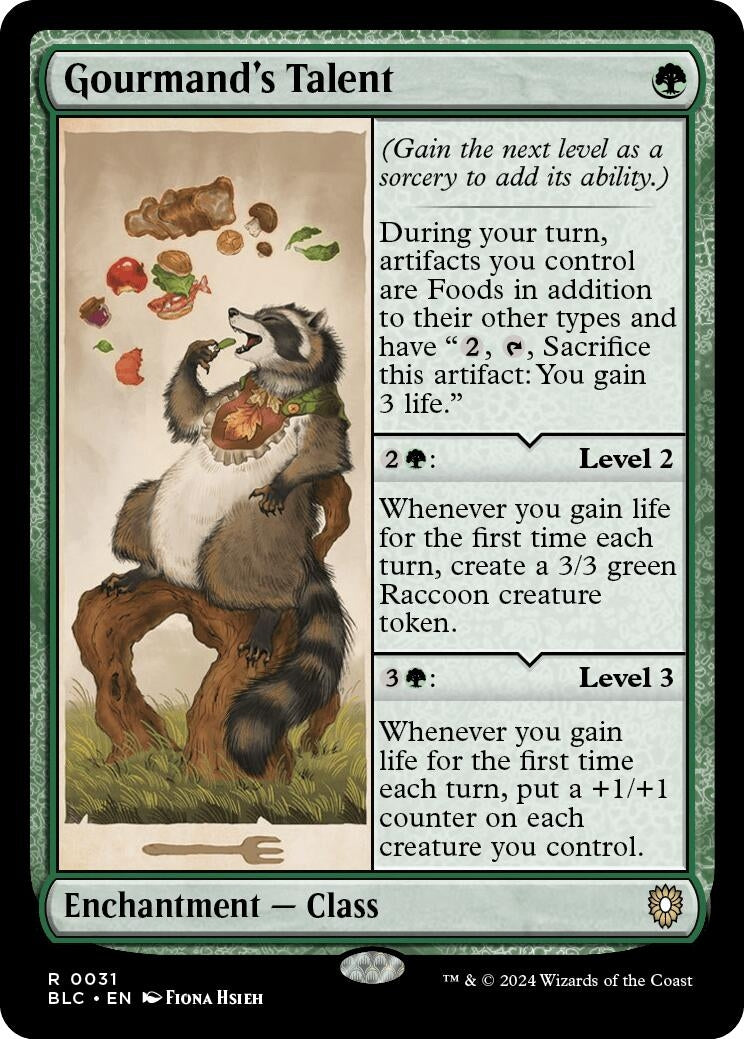 Image for Gourmand's Talent (31) (Commander: Bloomburrow) - Magic: The Gathering