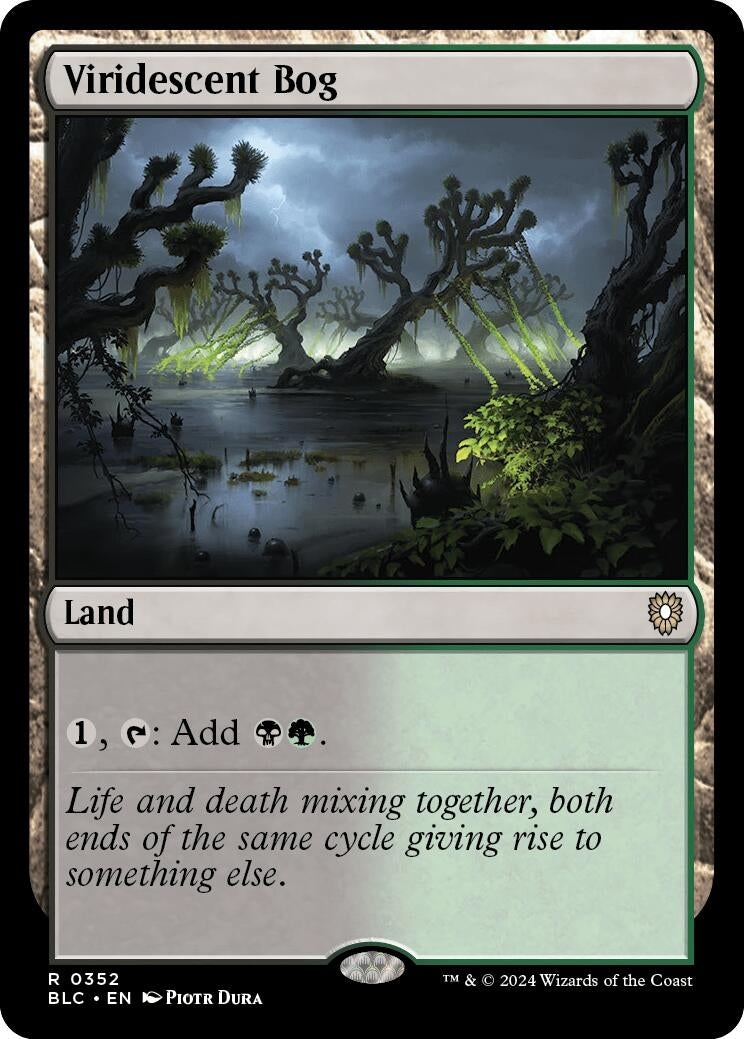 Image for Viridescent Bog (352) (Commander: Bloomburrow) - Magic: The Gathering