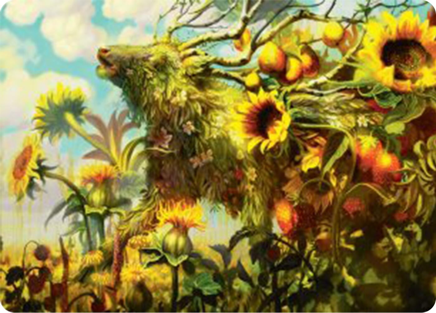 Image for Beza, the Bounding Spring Art Card (1) (Art Series: Bloomburrow) - Magic: The Gathering