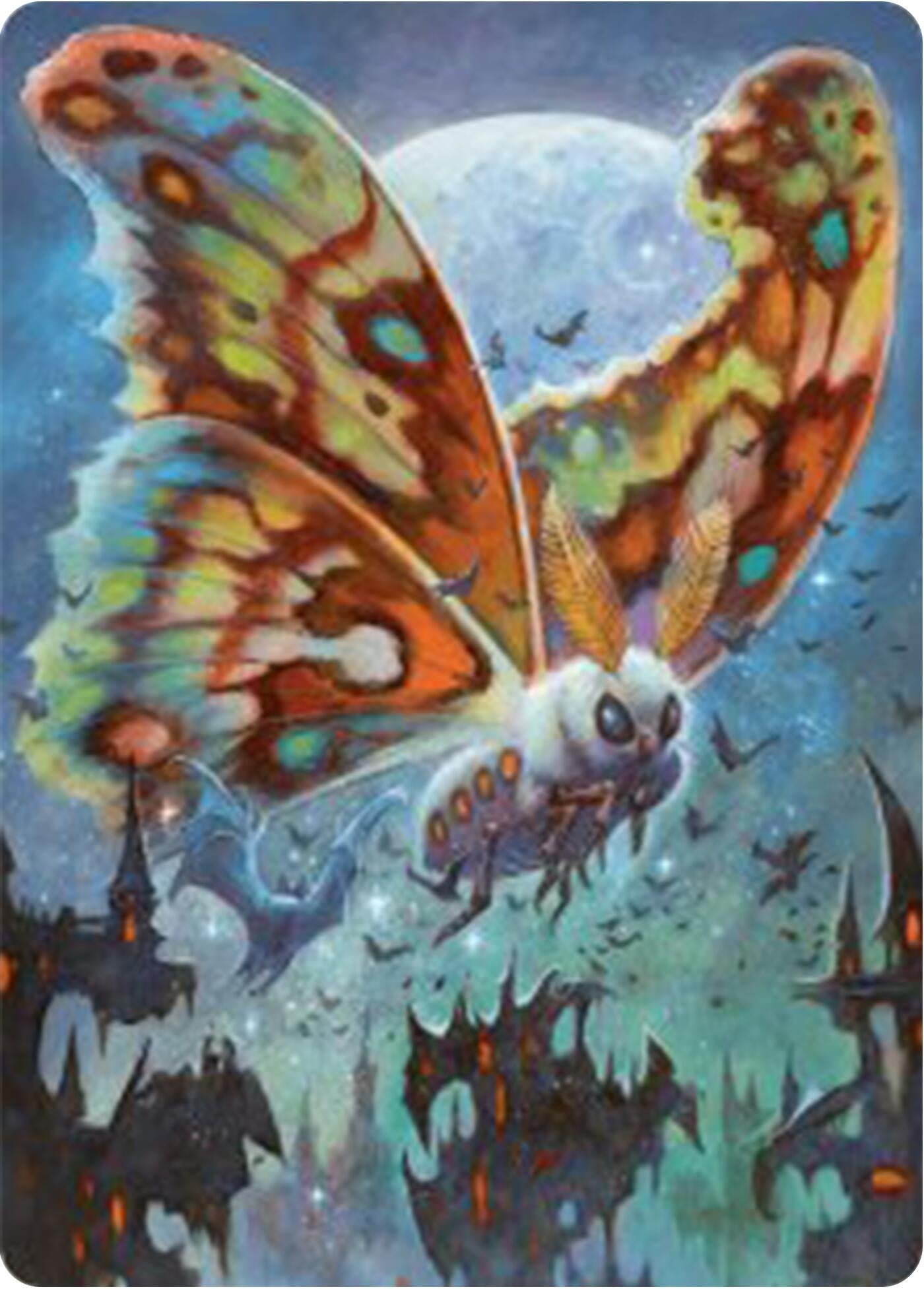 Image for Luminous Broodmoth Art Card (48) (Art Series: Bloomburrow) - Magic: The Gathering