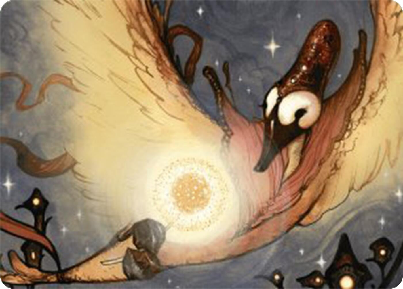 Image for Salvation Swan Art Card (38) (Art Series: Bloomburrow) - Magic: The Gathering