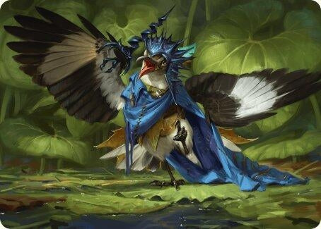 Image for Mockingbird Art Card (9) (Art Series: Bloomburrow) - Magic: The Gathering