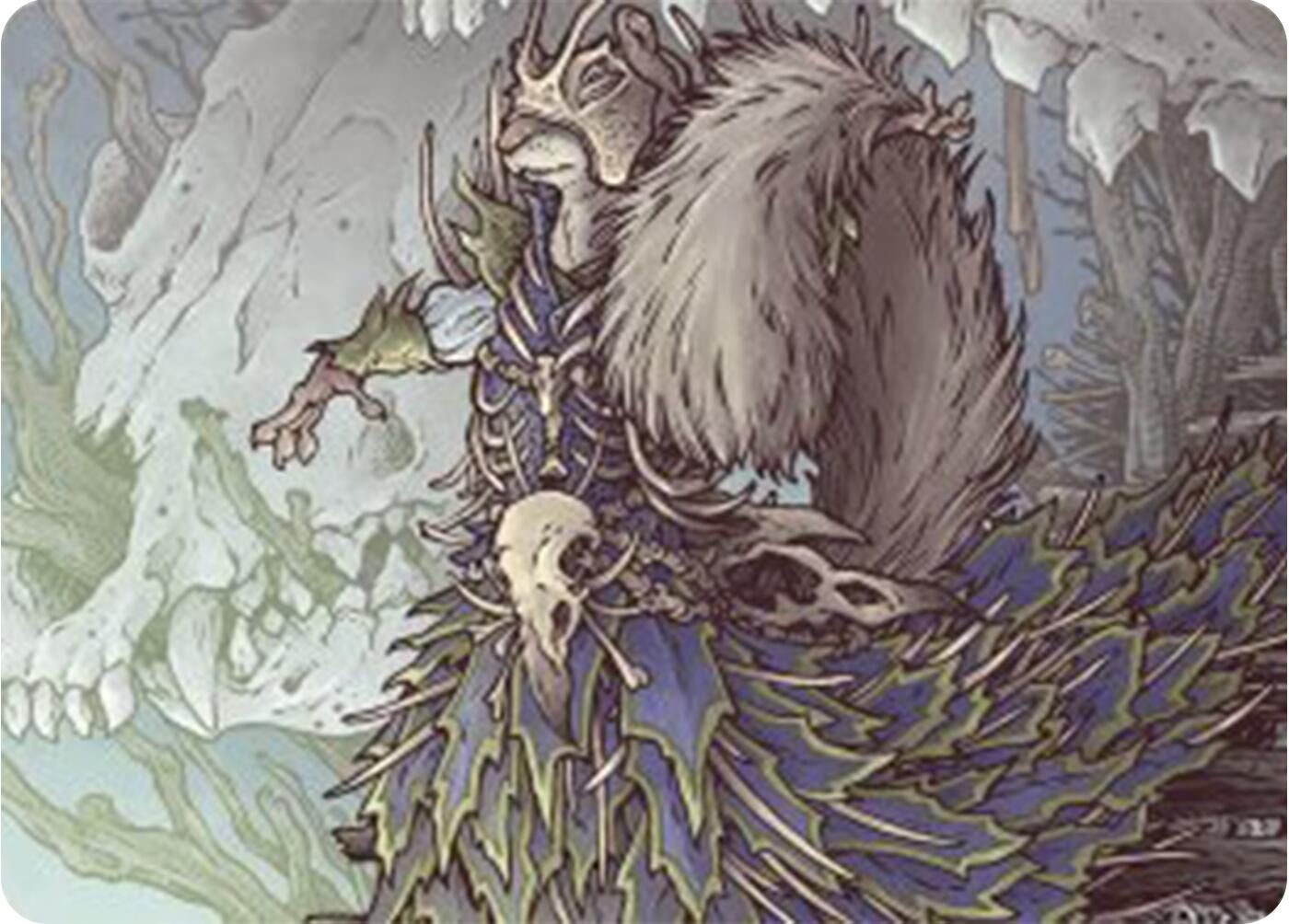 Image for Camellia, the Seedmiser Art Card (47) (Art Series: Bloomburrow) - Magic: The Gathering