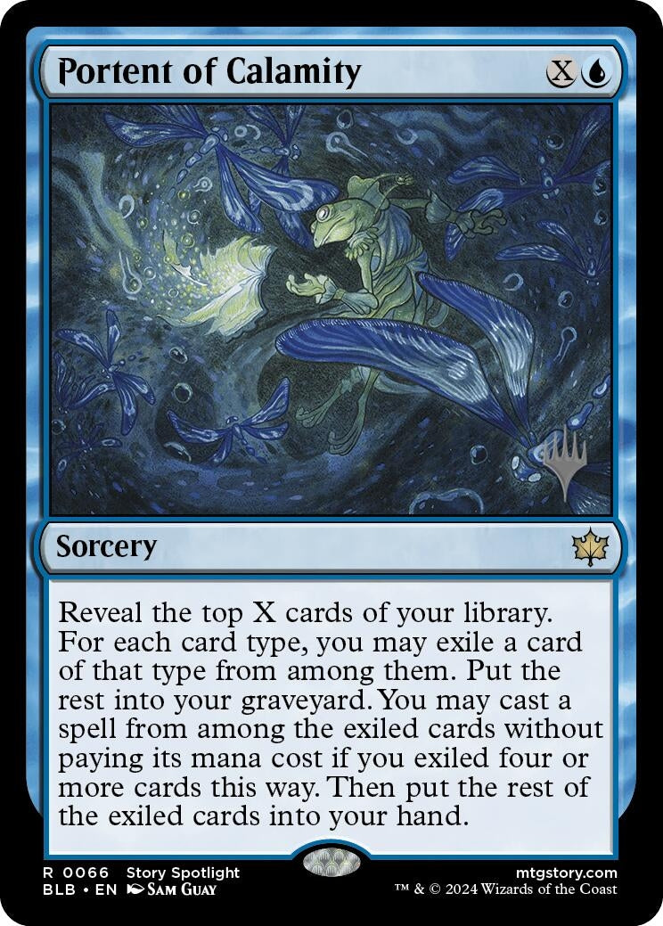 Image for Portent of Calamity (66) (Promo Pack: Bloomburrow) - Magic: The Gathering