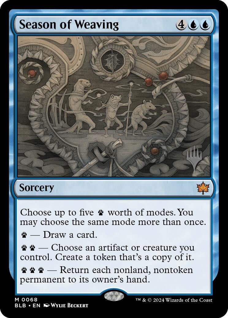 Image for Season of Weaving (68) (Promo Pack: Bloomburrow) - Magic: The Gathering