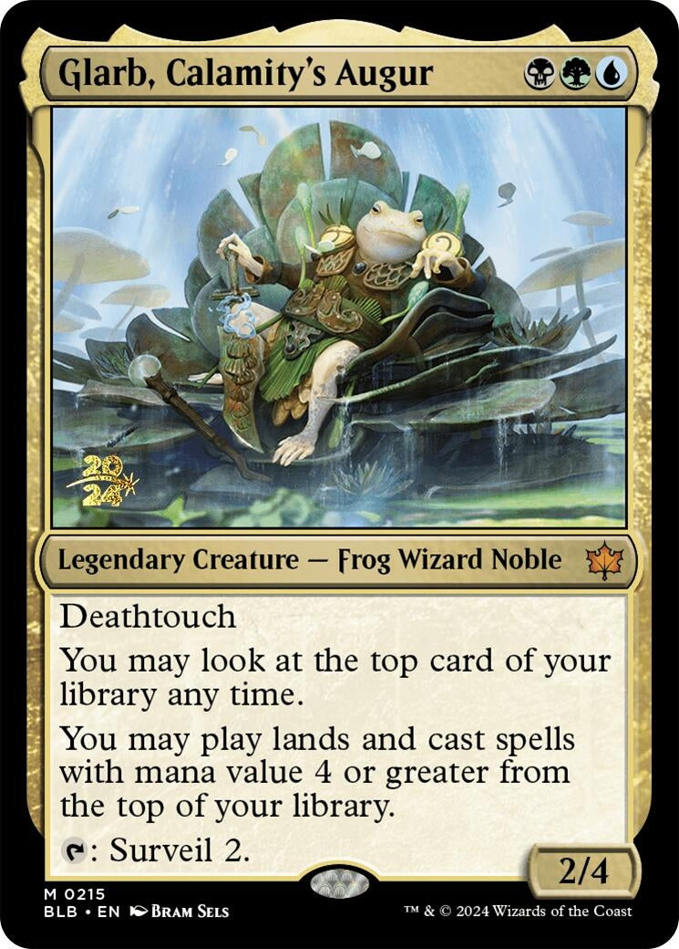 Image for Glarb, Calamity's Augur (215) (Prerelease Cards) - Magic: The Gathering