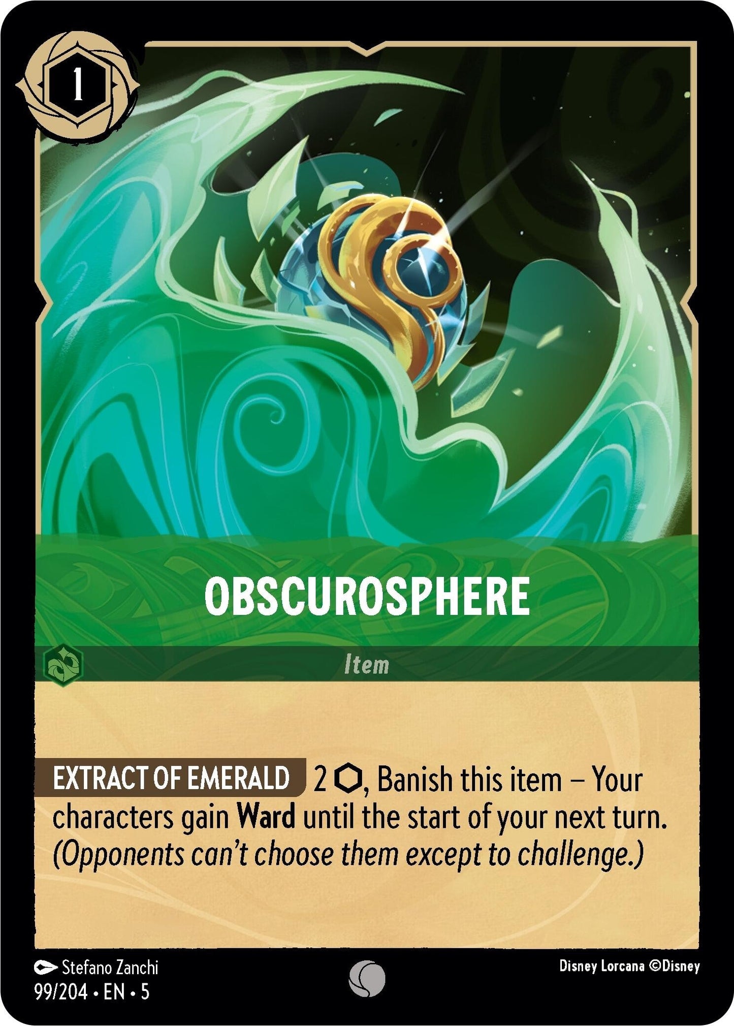 Image for Obscurosphere (99/204) (Shimmering Skies) - Disney Lorcana