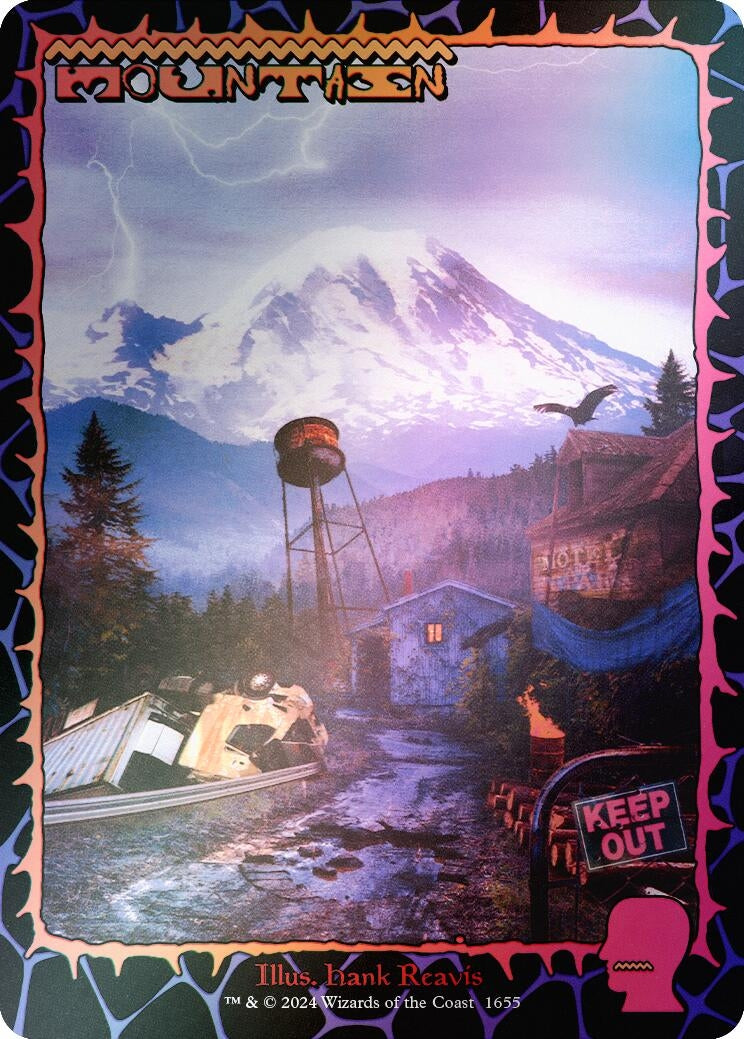 Image for Mountain (1655) (Rainbow Foil) (1655) (Secret Lair Drop Series) - Magic: The Gathering