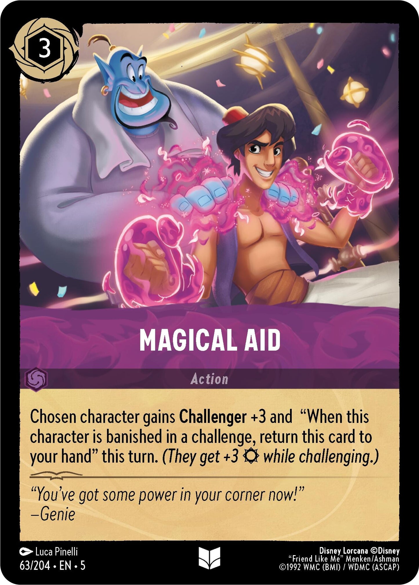 Image for Magical Aid (63/204) (Shimmering Skies) - Disney Lorcana