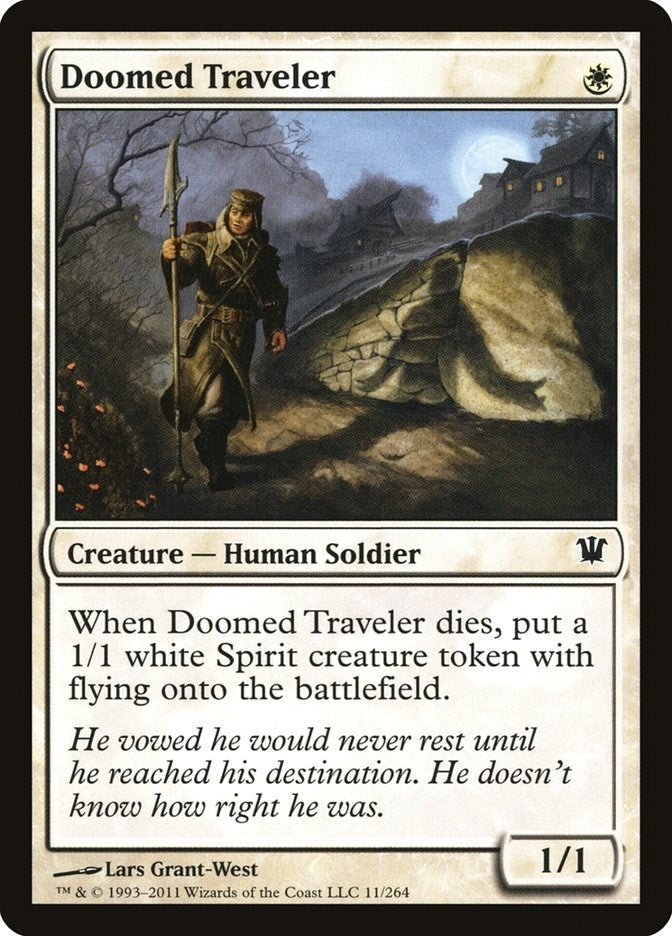 Image for Doomed Traveler (11) (Innistrad) - Magic: The Gathering