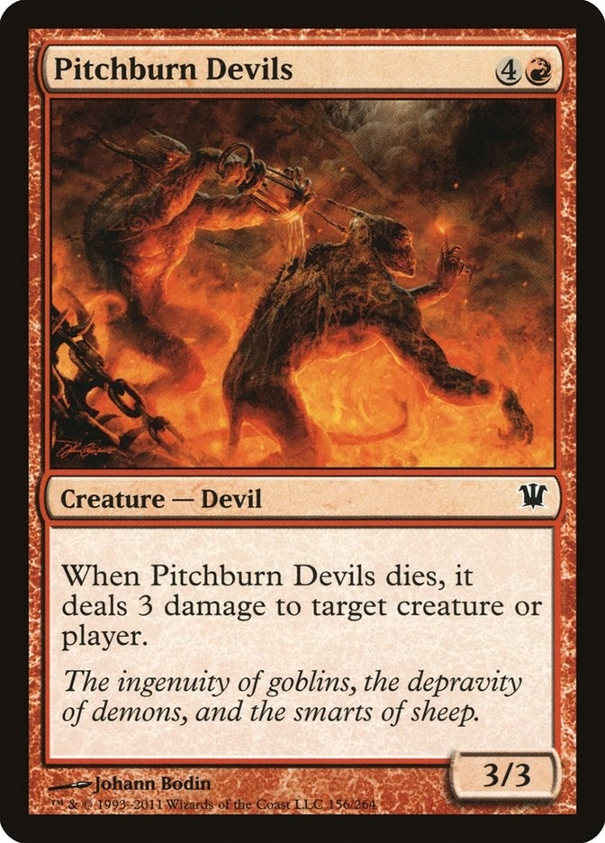 Image for Pitchburn Devils (156) (Innistrad) - Magic: The Gathering