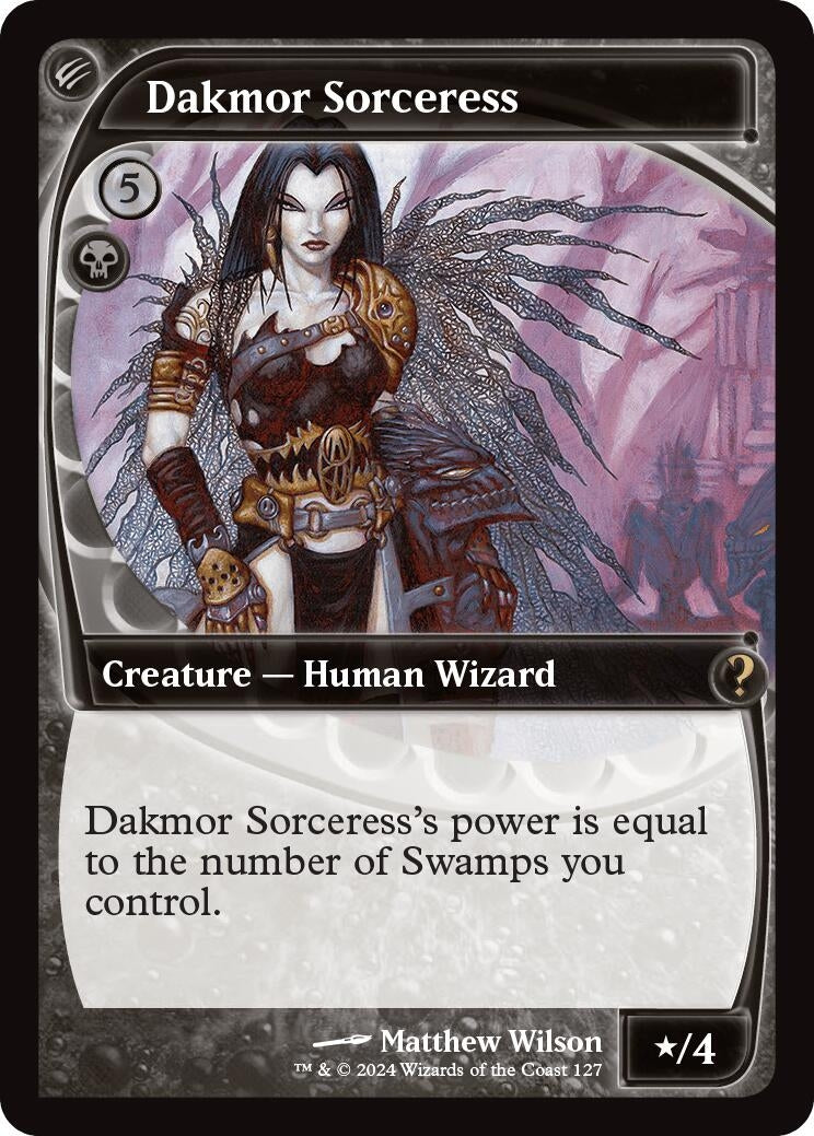 Image for Dakmor Sorceress (Future Sight) (127) (Mystery Booster 2) - Magic: The Gathering