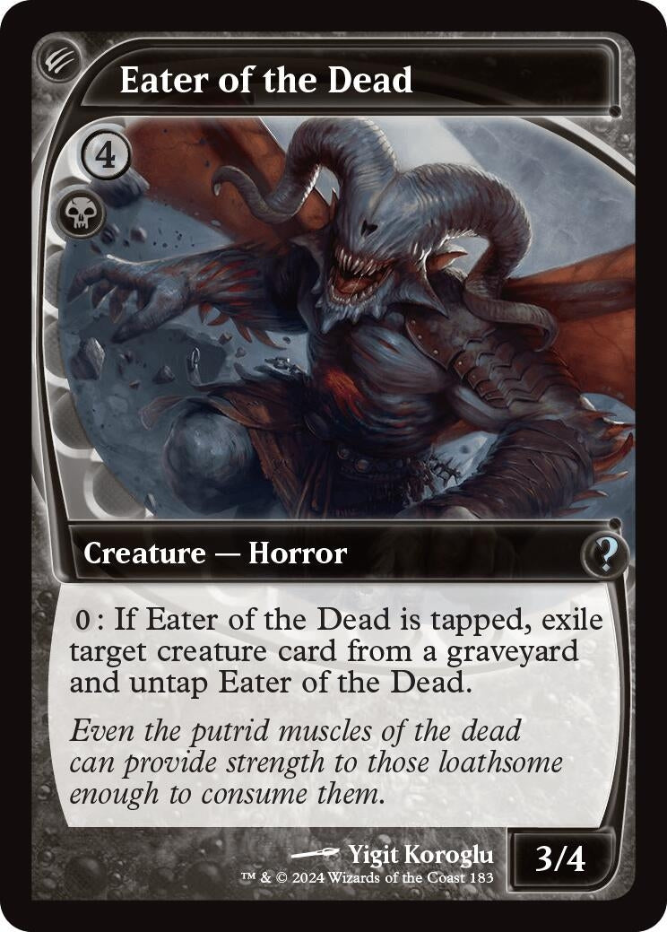 Image for Eater of the Dead (Future Sight) (183) (Mystery Booster 2) - Magic: The Gathering