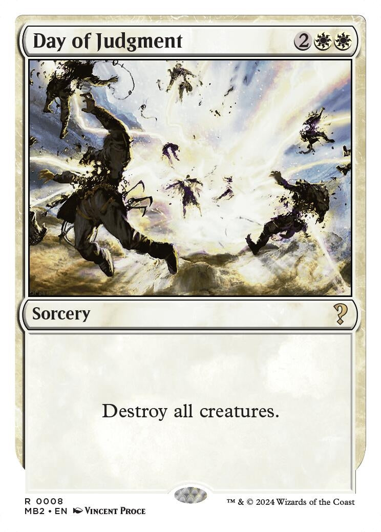Image for Day of Judgment (White Border) (8) (Mystery Booster 2) - Magic: The Gathering