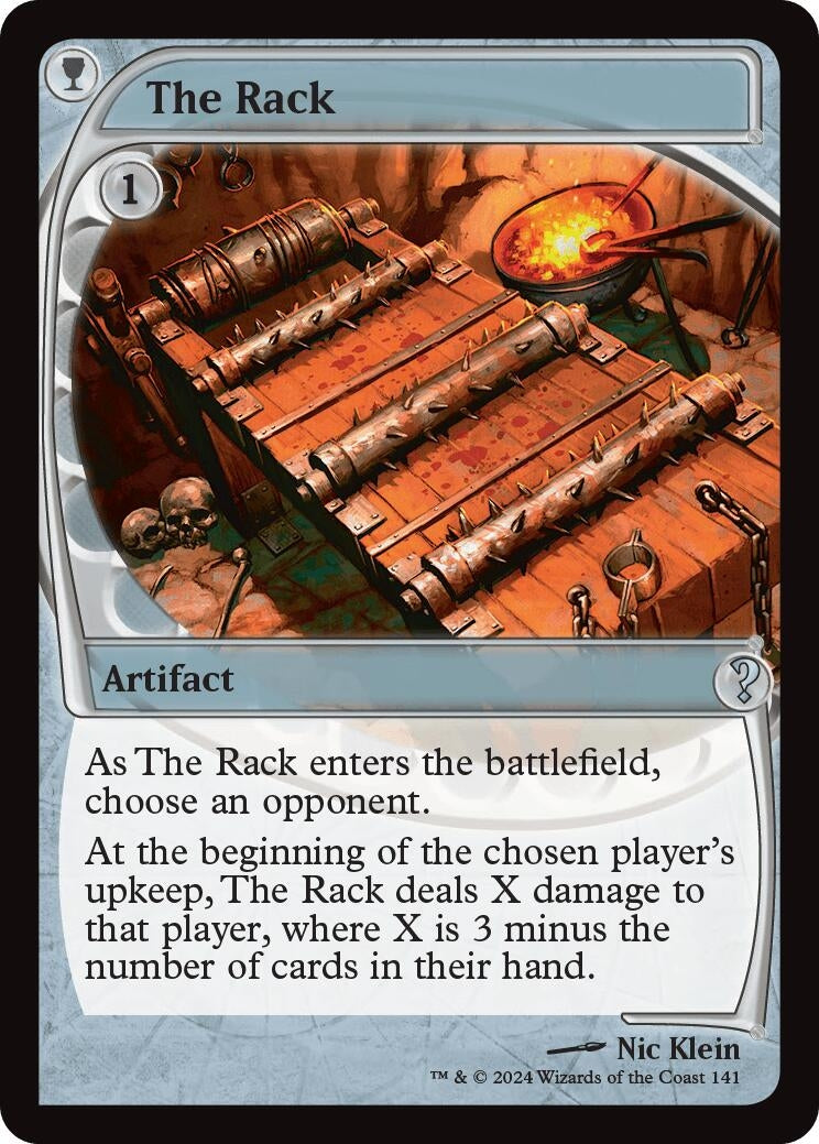 Image for The Rack (Future Sight) (141) (Mystery Booster 2) - Magic: The Gathering