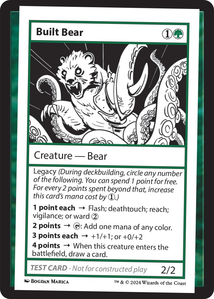 Image for Built Bear (Mystery Booster 2 Playtest Cards) - Magic: The Gathering