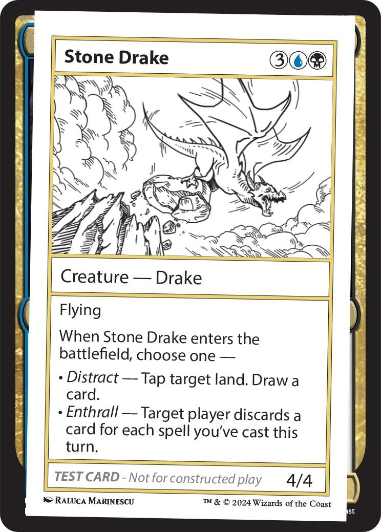 Image for Stone Drake (Mystery Booster 2 Playtest Cards) - Magic: The Gathering
