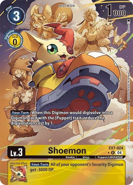 Image for Shoemon (Alternate Art) (EX7-024 R) (Digimon LIBERATOR) - Digimon Card Game