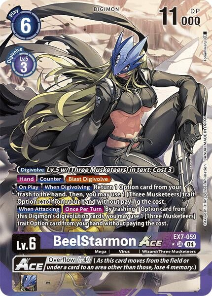 Image for BeelStarmon ACE (Alternate Art) (EX7-059 SR) (Digimon LIBERATOR) - Digimon Card Game