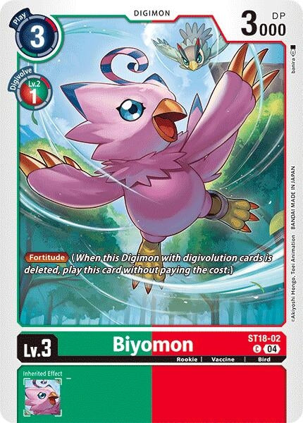 Image for Biyomon (ST18-02 C) (Starter Deck 18: Guardian Vortex) - Digimon Card Game