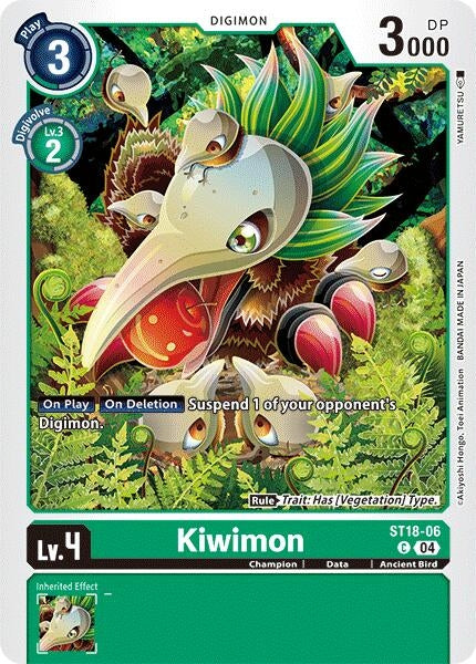 Image for Kiwimon (ST18-06 C) (Starter Deck 18: Guardian Vortex) - Digimon Card Game