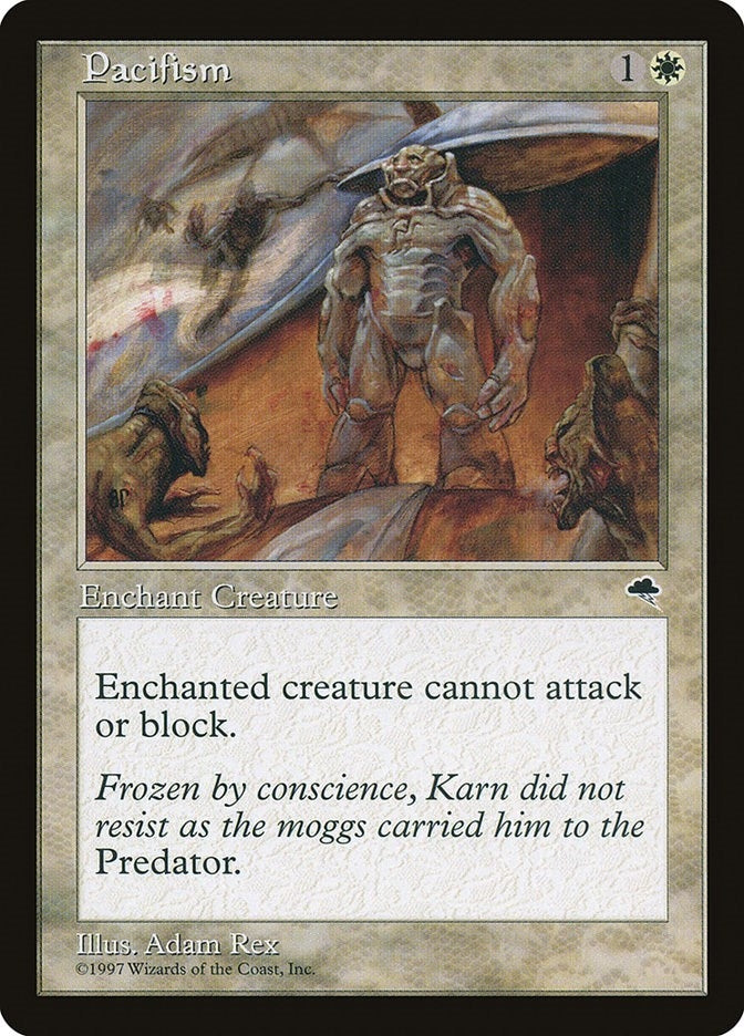Image for Pacifism (34) (Tempest) - Magic: The Gathering