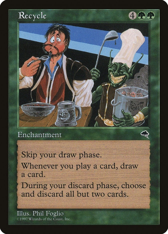 Image for Recycle (248) (Tempest) - Magic: The Gathering