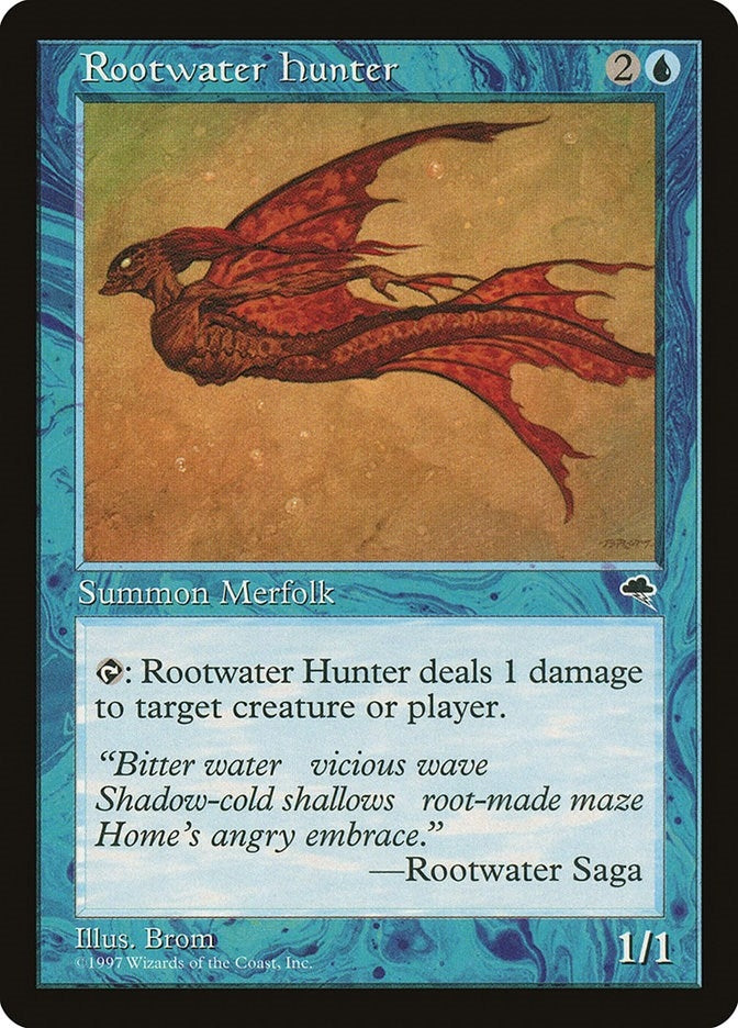 Image for Rootwater Hunter (82) (Tempest) - Magic: The Gathering