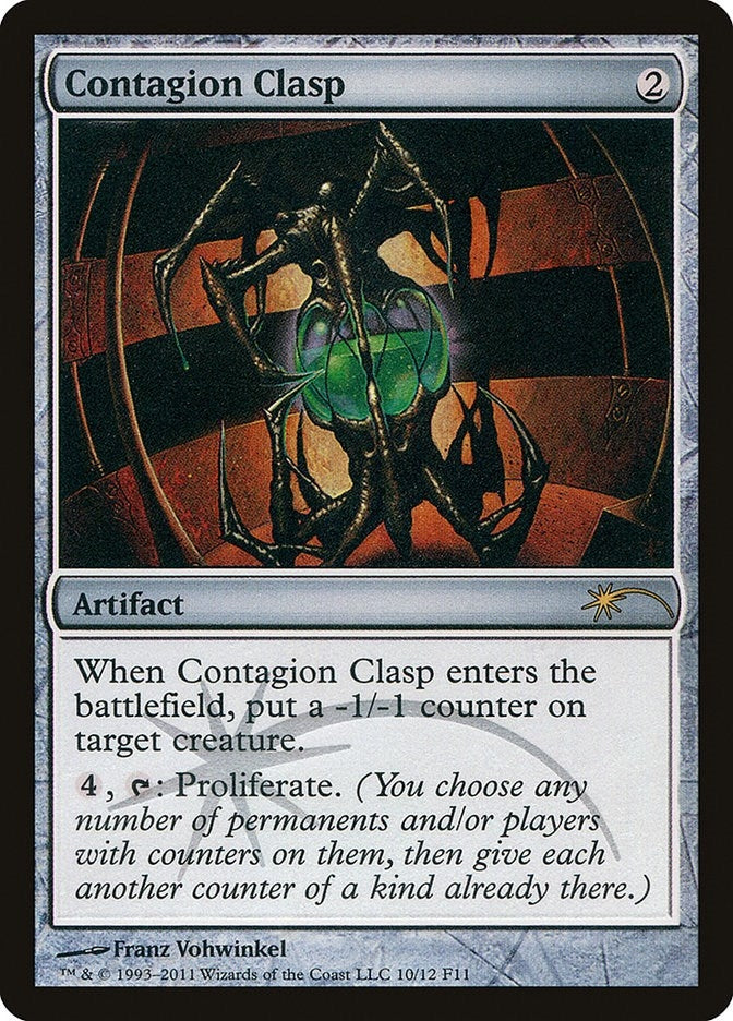 Image for Contagion Clasp (10) (FNM Promos) - Magic: The Gathering