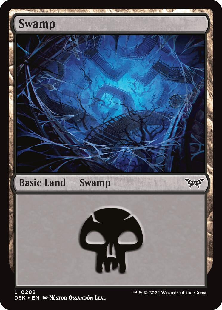 Image for Swamp (0282) (282) (Duskmourn: House of Horror) - Magic: The Gathering
