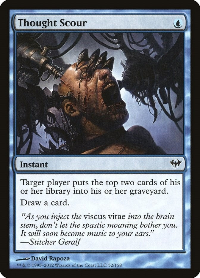 Image for Thought Scour (52) (Dark Ascension) - Magic: The Gathering