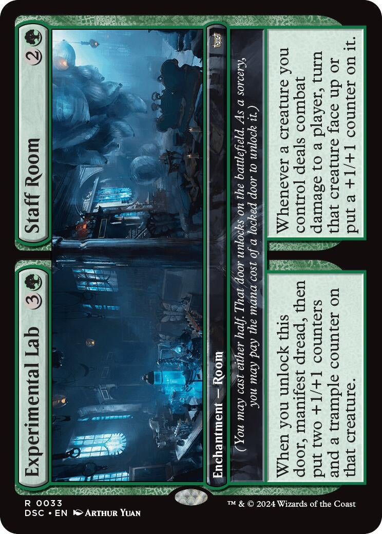 Image for Experimental Lab // Staff Room (33) (Commander: Duskmourn: House of Horror) - Magic: The Gathering