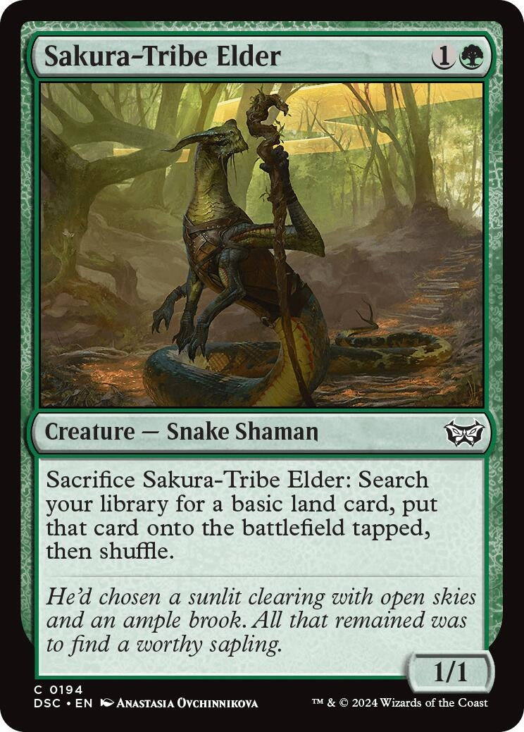 Image for Sakura-Tribe Elder (194) (Commander: Duskmourn: House of Horror) - Magic: The Gathering