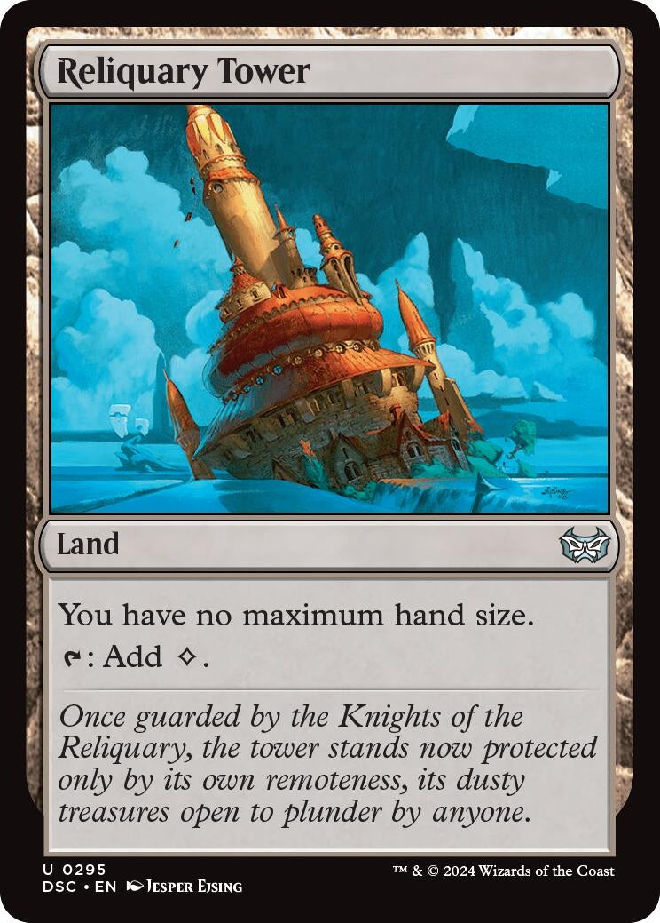 Image for Reliquary Tower (295) (Commander: Duskmourn: House of Horror) - Magic: The Gathering