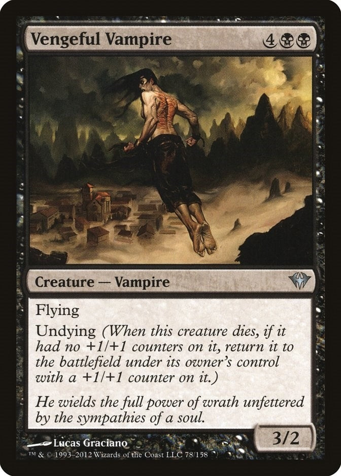 Image for Vengeful Vampire (78) (Dark Ascension) - Magic: The Gathering