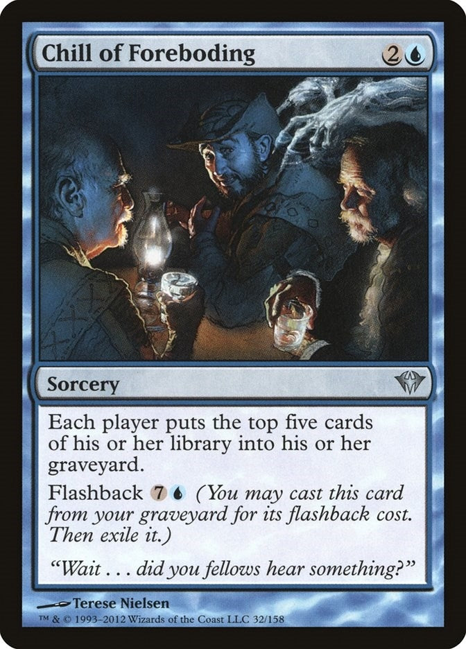 Image for Chill of Foreboding (32) (Dark Ascension) - Magic: The Gathering