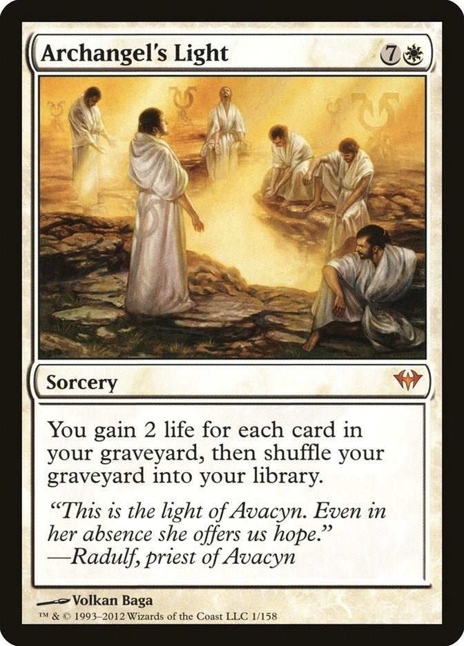 Image for Archangel's Light (1) (Dark Ascension) - Magic: The Gathering