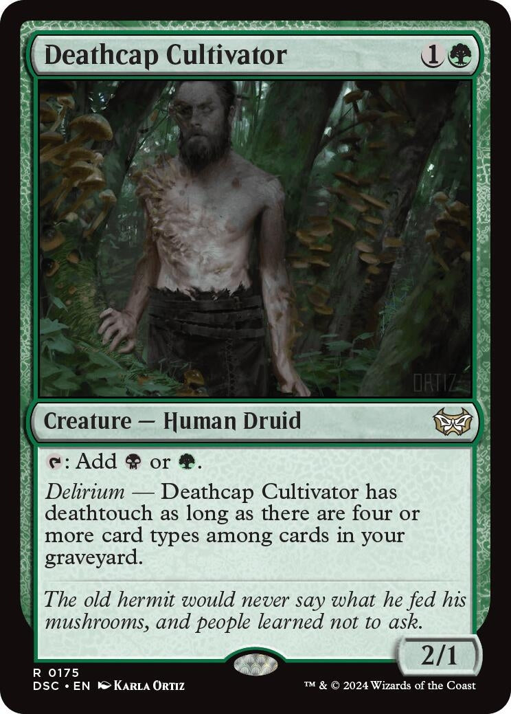 Image for Deathcap Cultivator (175) (Commander: Duskmourn: House of Horror) - Magic: The Gathering
