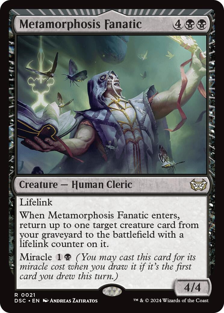 Image for Metamorphosis Fanatic (21) (Commander: Duskmourn: House of Horror) - Magic: The Gathering