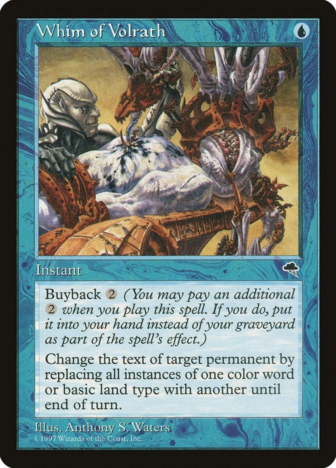 Image for Whim of Volrath (102) (Tempest) - Magic: The Gathering