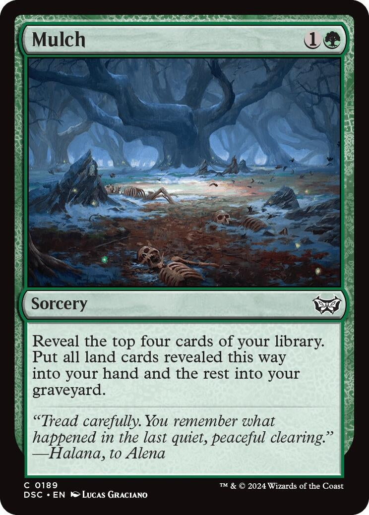 Image for Mulch (189) (Commander: Duskmourn: House of Horror) - Magic: The Gathering