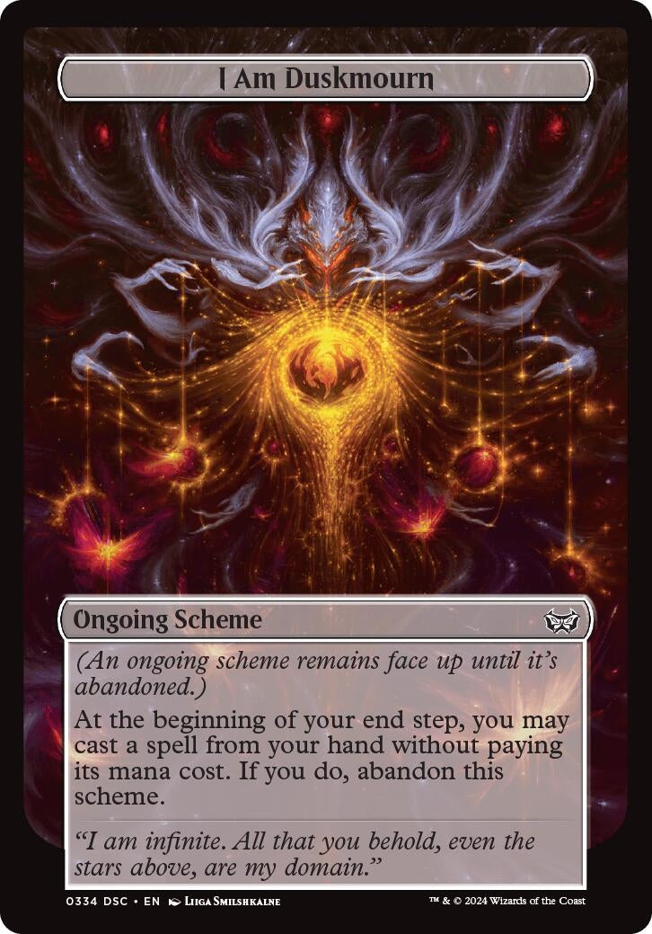 Image for I Am Duskmourn (Full Art) (334) (Archenemy: Duskmourn) - Magic: The Gathering