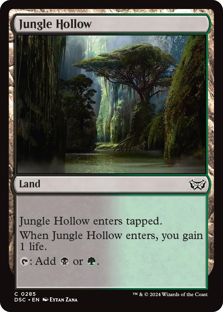 Image for Jungle Hollow (285) (Commander: Duskmourn: House of Horror) - Magic: The Gathering