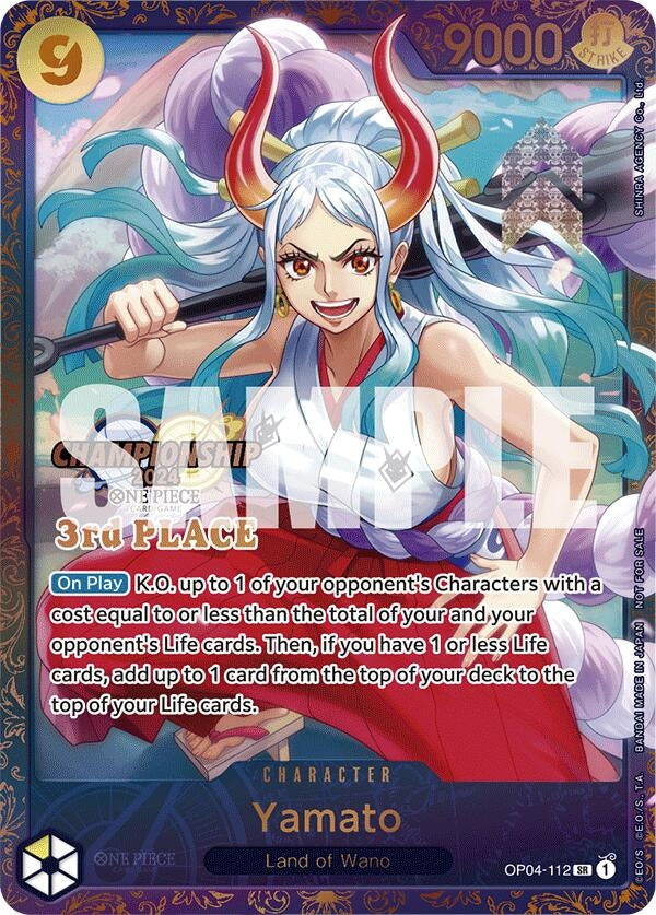 Image for Yamato (Championship 2024 Finals 3rd Place) (OP04-112) (One Piece Promotion Cards) - One Piece Card Game