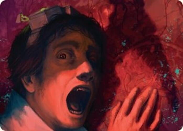 Image for Murder Art Card (9) (Art Series: Duskmourn: House of Horror) - Magic: The Gathering