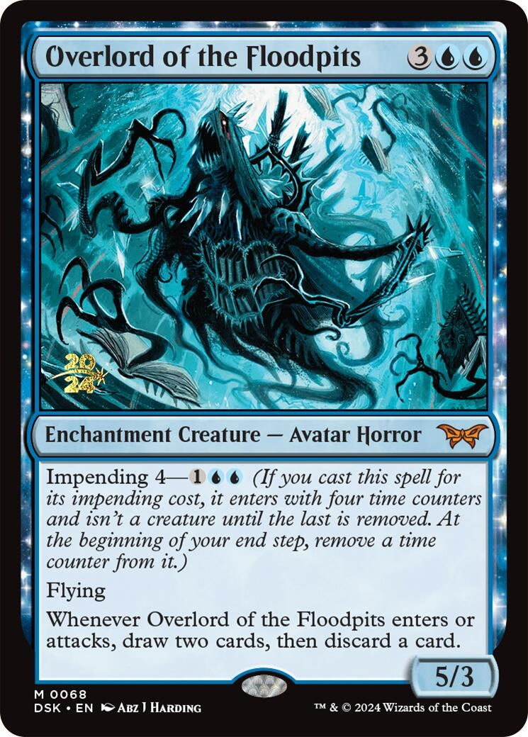 Image for Overlord of the Floodpits (68) (Prerelease Cards) - Magic: The Gathering