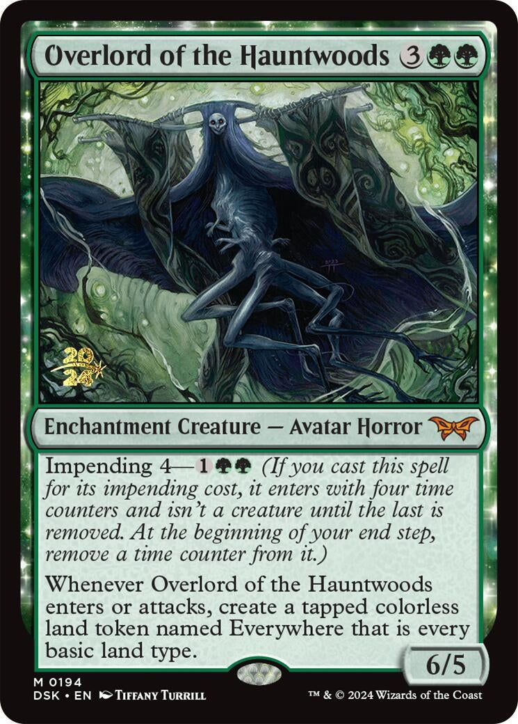 Image for Overlord of the Hauntwoods (194) (Prerelease Cards) - Magic: The Gathering